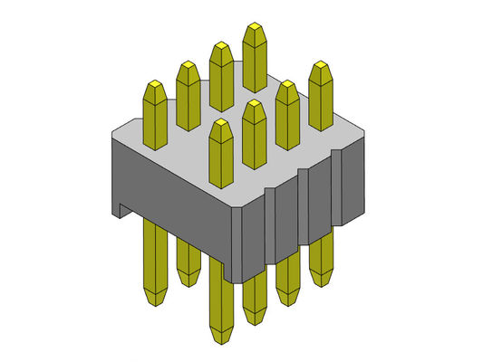 1.27mm Serise Pin Header Connector Dual Row Straight Tipo 1.27*2.54mm 2*2PIN To 2*50PIN SQ0.46mm