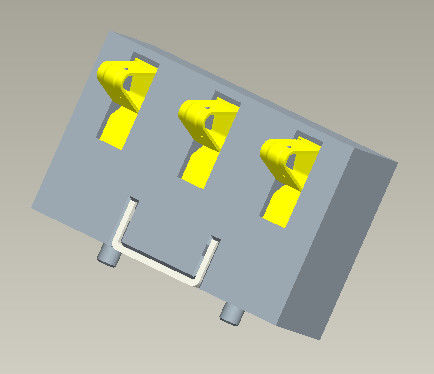 Batteria 3 Pin Connector di SMT del passo della connessione della batteria 5.0mm di Soyoung