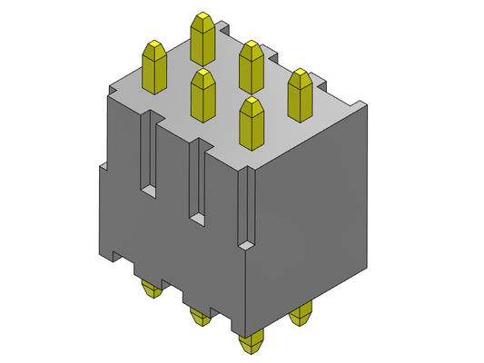TIPO della IMMERSIONE doppio di fila di Pin Header Connector 2.54mm - 2 *2 PIN To 2*40PIN H=7.40MM