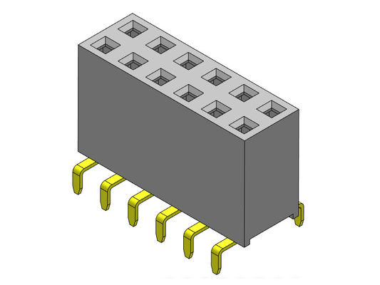 entrata doppia Pin Female Header Connector 2*2 PIN To 2*40PIN di fila doppia di 2.54mm