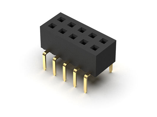 TIPO fila doppia della IMMERSIONE dell'incavo 2.00mm dell'intestazione di Pin Female Header Connector Female