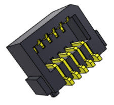 Bordo laterale di SMT dell'entrata per imbarcarsi sul passo 0.80mm 10-60Pin UL94V0 PA69T del connettore