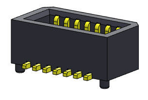 bordo di 08-50Pin SMT per imbarcarsi sul passo 0.80mm UL94V0 PA69T del connettore