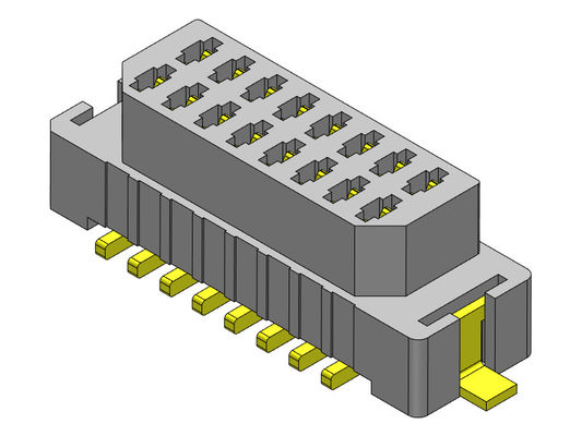 06-30 bordo di Pin SMT per imbarcarsi sul passo 1.00mm UL94V0 LCP del connettore