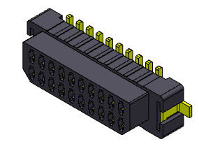 06-30 bordo di Pin SMT per imbarcarsi sul passo 1.00mm UL94V0 LCP del connettore