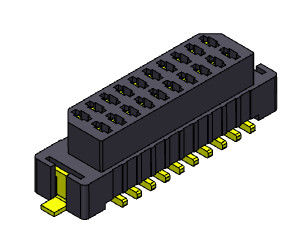 06-30 bordo di Pin SMT per imbarcarsi sul passo 1.00mm UL94V0 LCP del connettore