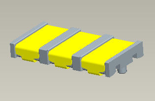 Tipo terminale di SMT dei connettori della batteria di 5.0AMP 4.25mm - PIN 2 - 6