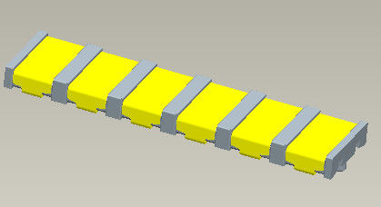 Tipo terminale di SMT dei connettori della batteria di 5.0AMP 4.25mm - PIN 2 - 6