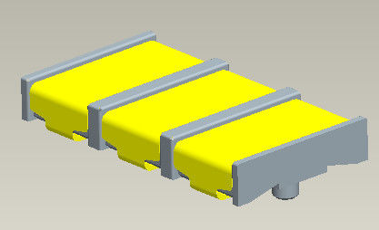 5.0AMP tipo femminile di SMT dei connettori della posta della batteria del passo 4.00mm con i pioli