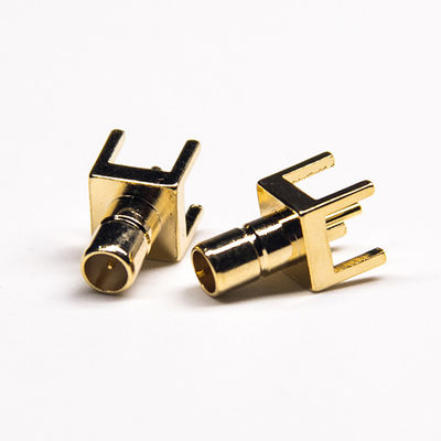 Connettore di doratura rf SMB di 4 fori per il supporto L 11.5MM del PWB