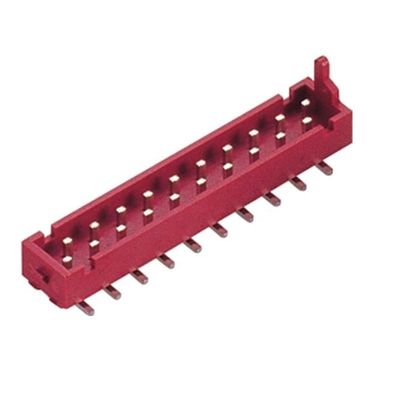 tipo di SMT del maschio della partita del connettore dell'intestazione di 1.0Amp IDC micro - 2 - 22 Pin Replace TE338728