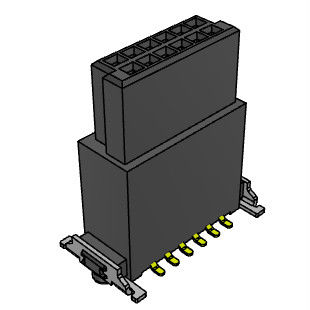 Bordo ad alta velocità di galleggiamento di H 13.65mm per imbarcarsi sui connettori 1.27mm