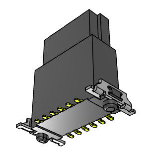 Bordo ad alta velocità di galleggiamento di H 13.65mm per imbarcarsi sui connettori 1.27mm